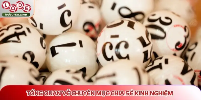kinh nghiem tong quan chuyen muc Tổng quan về chuyên mục chia sẻ kinh nghiệm