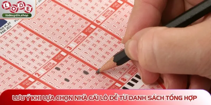 top nha cai uy tin moi nhat 2026 luu y Lưu ý khi lựa chọn nhà cái lô đề từ danh sách tổng hợp